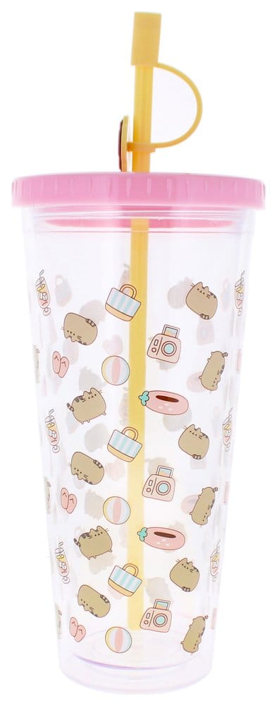 Pusheen Tumbler with Straw 700 ml