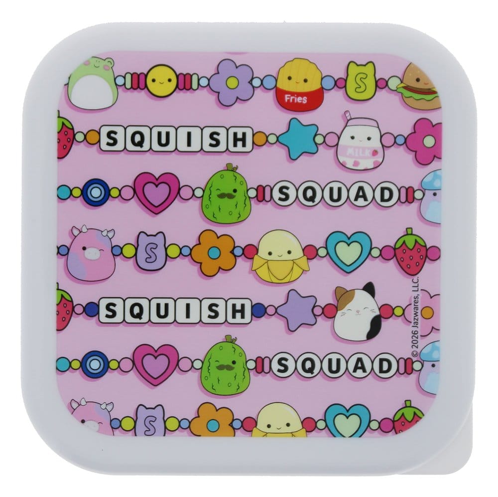 Squishmallows Snack Boxes 3-Pack