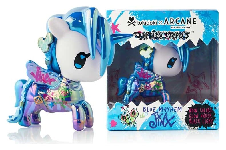 Unicorno x Arcane Window Box Figure Blue Mayhem (Special Edition) 7 cm