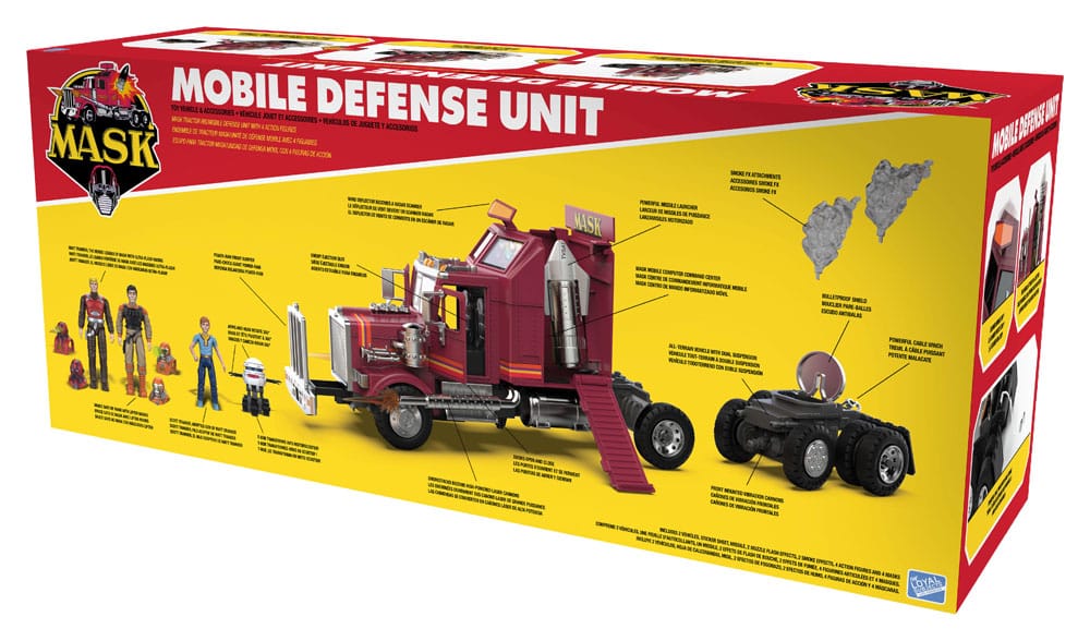 M.A.S.K. Vehicle Mobile Defense Unit (MDI) 90 SDCC25 12 cm