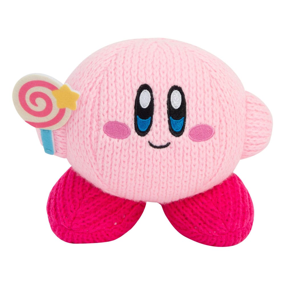 Kirby Nuiguru-Knit Plush Figure Kirby with Invincible Candy Wand