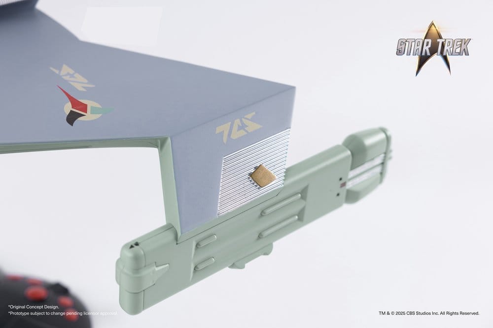Star Trek TOS DieCast Replica 1/350 Klingon D7 Battle Cruiser Original Concept Design heo EU Exclusive 66 cm