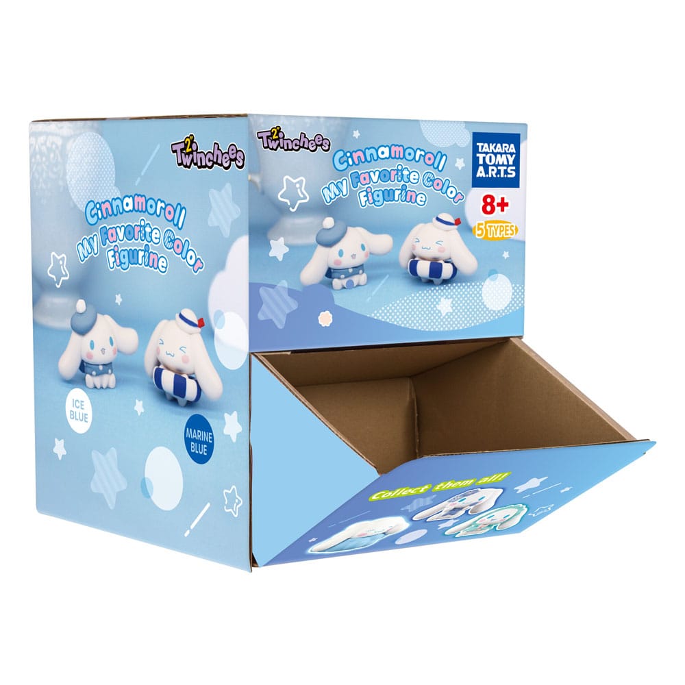 Sanrio Twinchees Mini Figures Cinnamoroll My Favorite Color 5 cm Display (24)