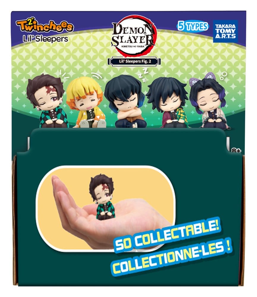 Demon Slayer: Kimetsu no Yaiba Twinchees Mini Figures Lil' Sleepers Wave 3 5 cm Blind Pack Display (24)