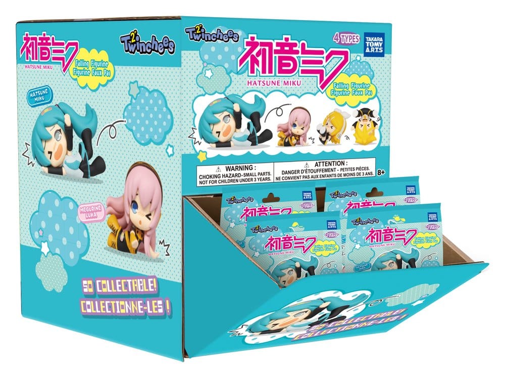 Hatsune Miku Twinchees Mini Figures Falling Figures 5 cm Blind Pack Display (24)