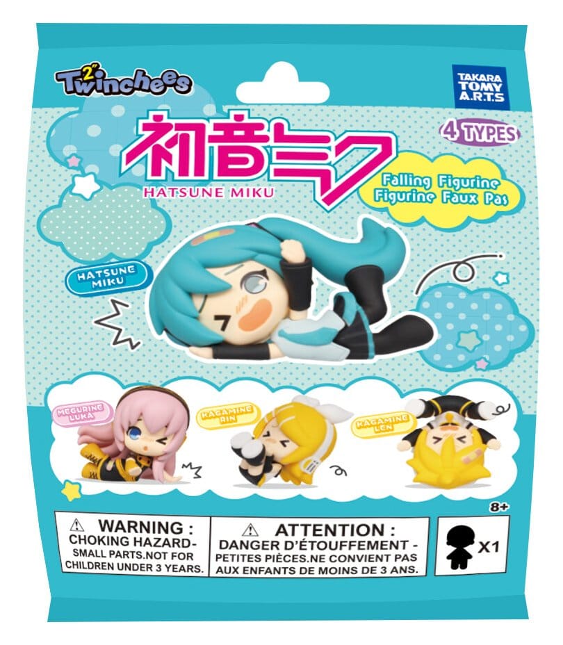 Hatsune Miku Twinchees Mini Figures Falling Figures 5 cm Blind Pack Display (24)