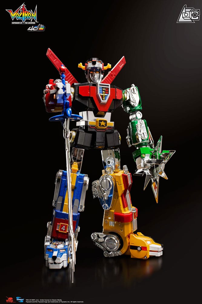 Voltron Action Figure Gift Set 40th Anniversary Collector´s Edition 27 cm