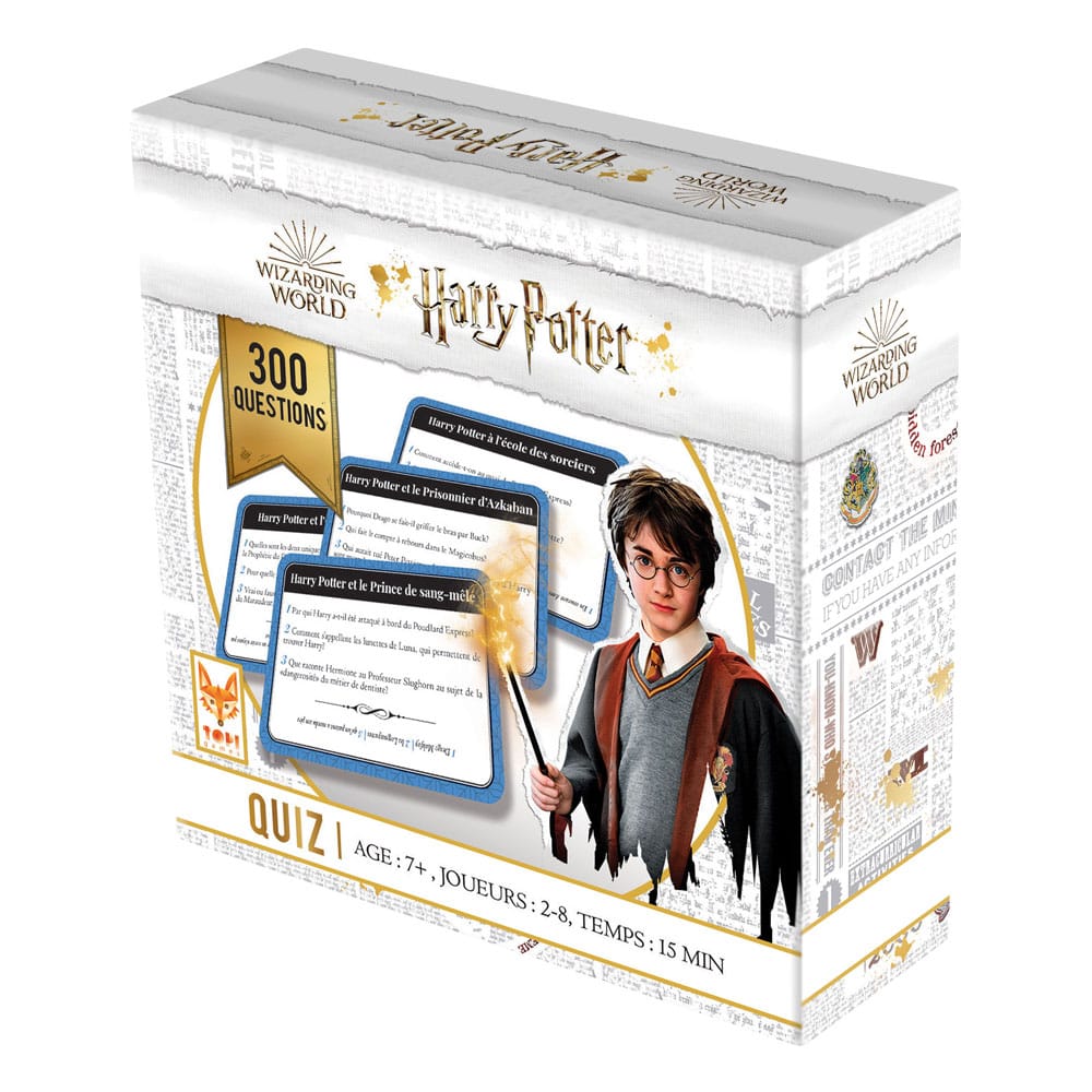 Harry Potter Kartenspiel-Quiz 300 Fragen *Französische Version*