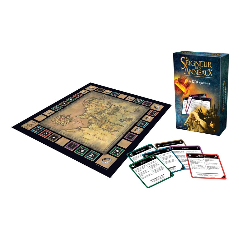 Lord of the Rings Board Game Quiz 1200 Questions *French Version*