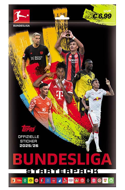 Bundesliga 2025/26 Sticker Starter Pack *German Version*
