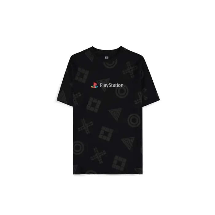 PlayStation T-Shirt Logo All Over Print Size L