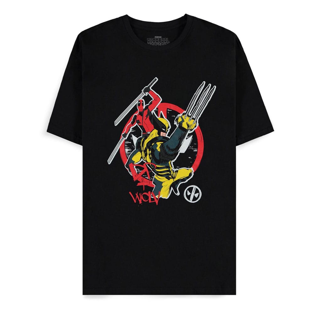 Deadpool T-Shirt DP+ Wolvie Size L