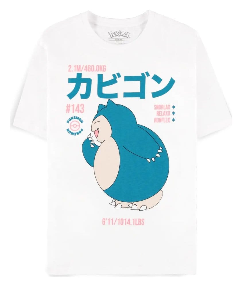 Pokémon T-Shirt Snorlax Size M