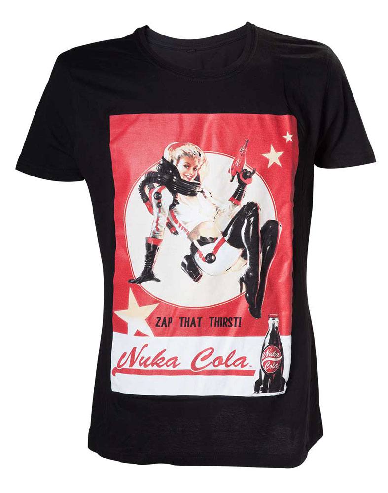Fallout 4 T-Shirt Nuka Cola Lady Größe L