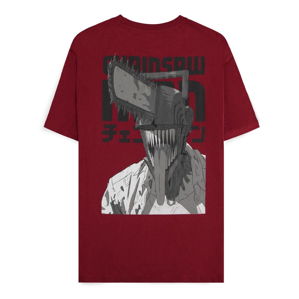 Chainsaw Man T-Shirt Smile Bordeaux  Size L