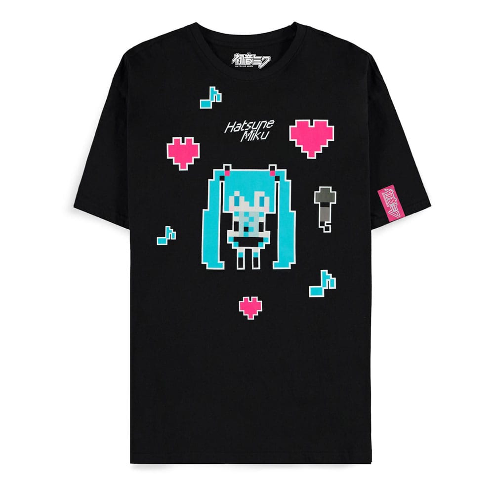 Hatsune Miku T-Shirt Pixel Size M