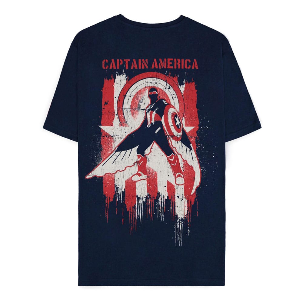 Captain Amerca Brave New World T-Shirt Shield Size S