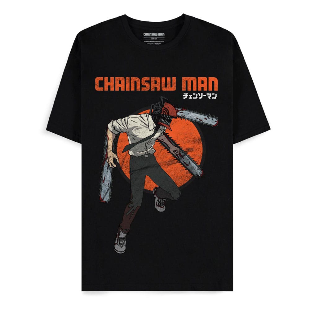 Chainsaw Man T-Shirt Attack Mode Größe XL