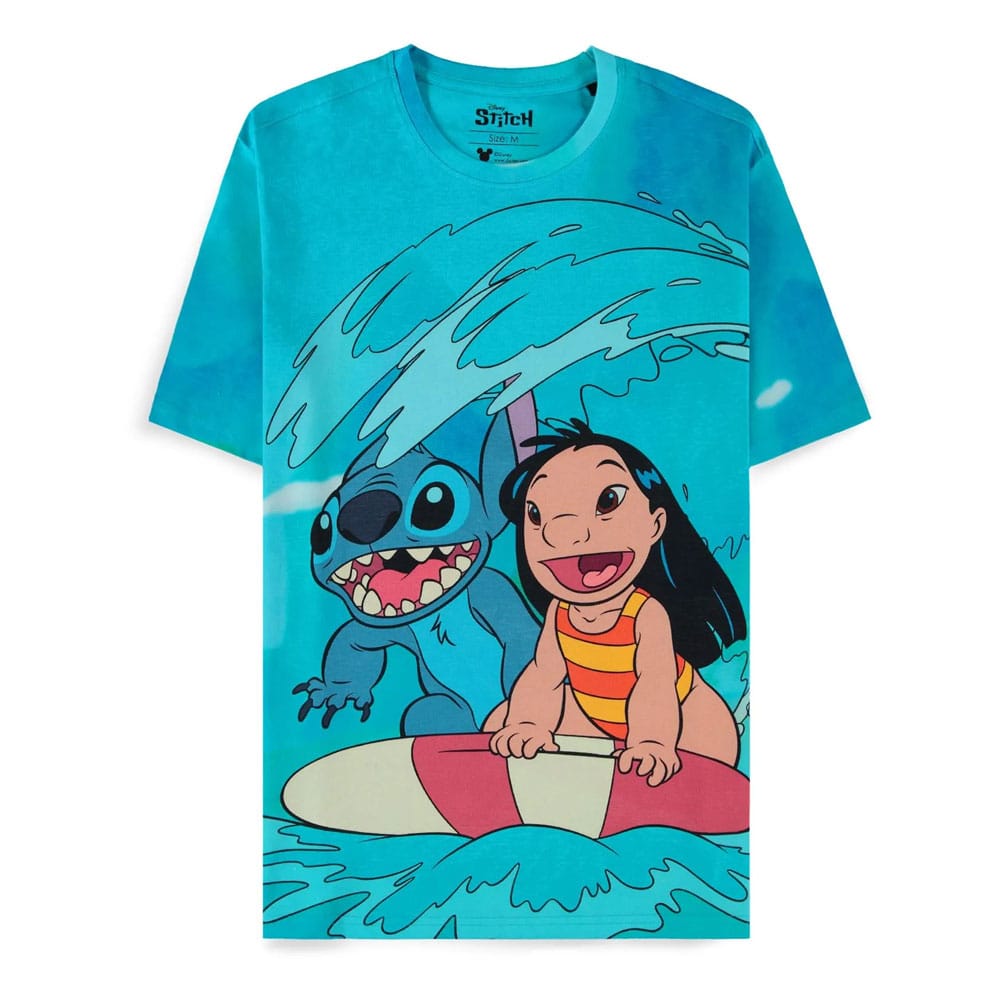 Lilo & Stitch T-Shirt Surf Together Size L