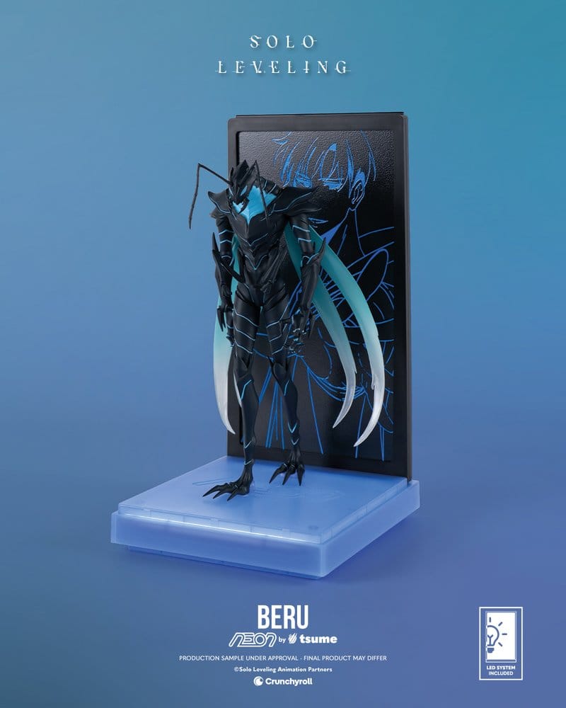 Solo Leveling Neon Figure 1/9 Beru 20 cm