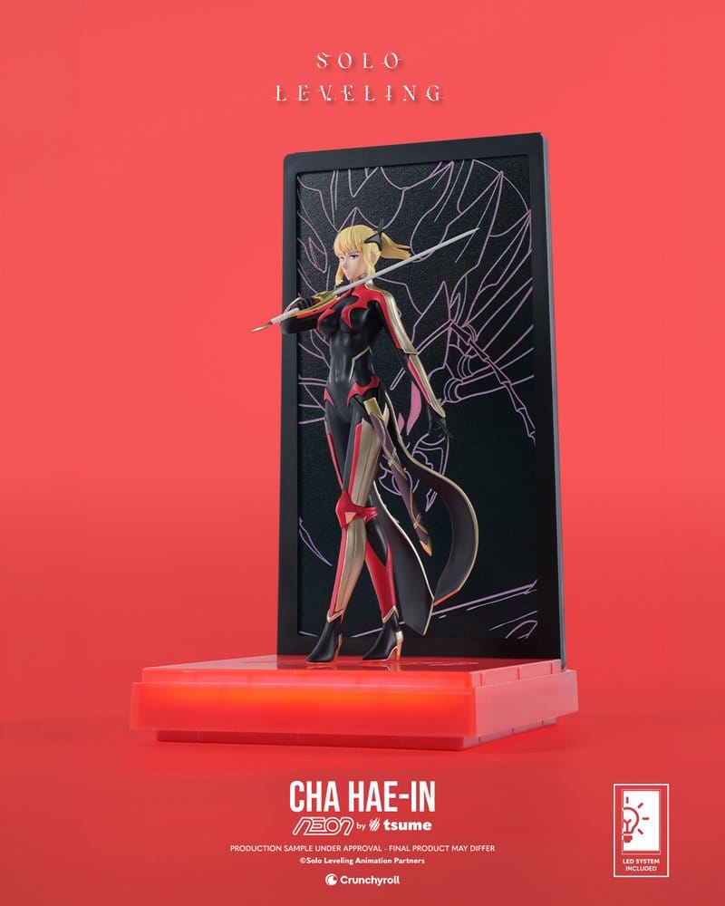 Solo Leveling Neon Figure 1/9 Cha Hae-In 20 cm
