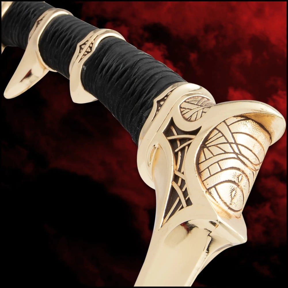 Kit Rae Swords of the Ancients Replica Savathos-Mithrodin War Sword Gold Version 111 cm