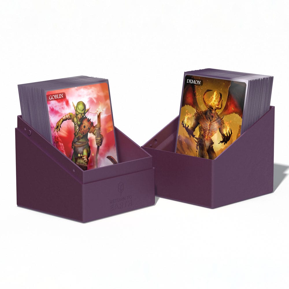Ultimate Guard Return To Earth Boulder Deck Case 100+ Standardgröße Lila