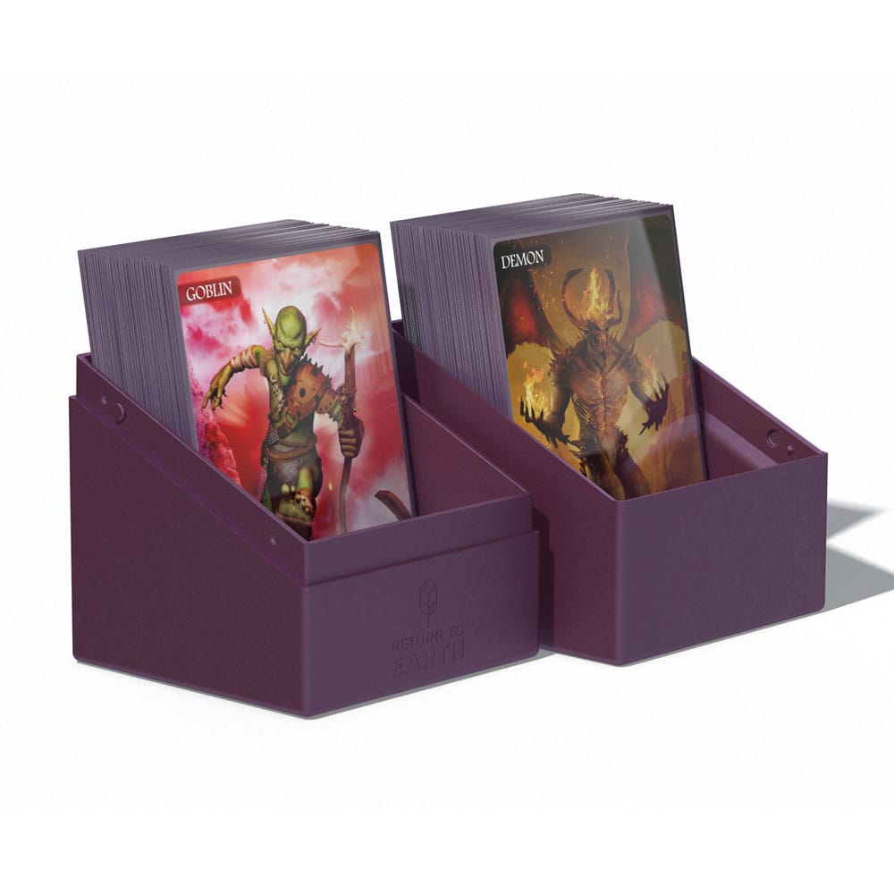 Ultimate Guard Return To Earth Boulder Deck Case 100+ Standardgröße Lila