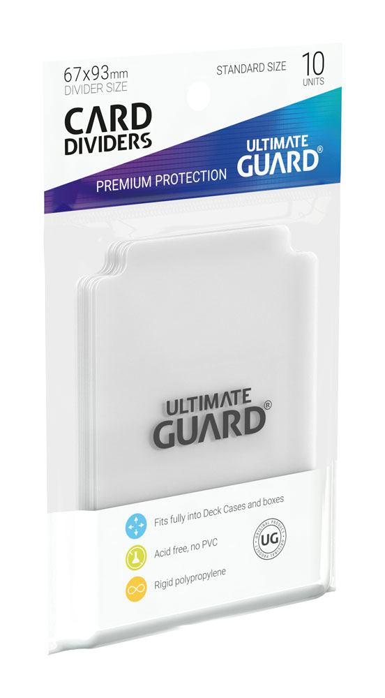 Ultimate Guard Kartenteiler, Standardgröße, transparent (10)