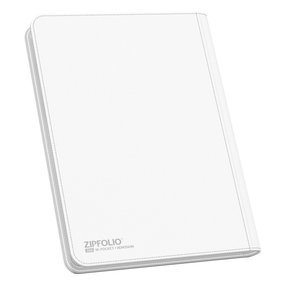 Ultimate Guard Zipfolio 360 – 18-Pocket XenoSkin Weiß