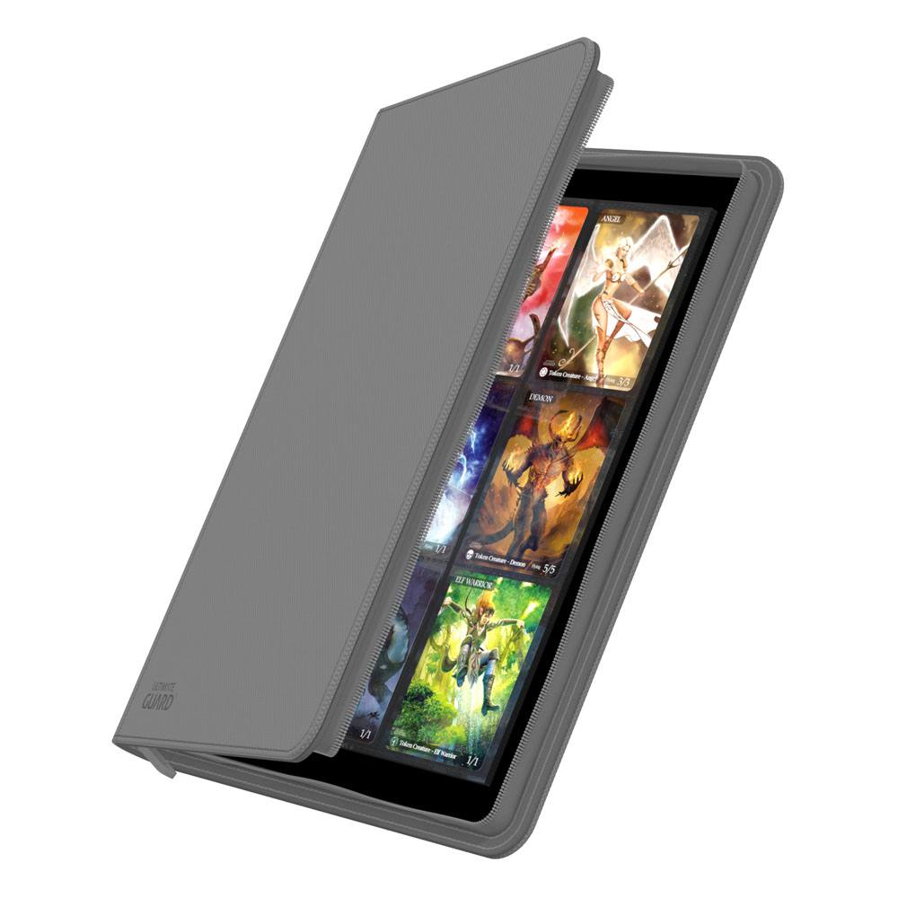 Ultimate Guard Zipfolio 360 – 18-Pocket XenoSkin Grau