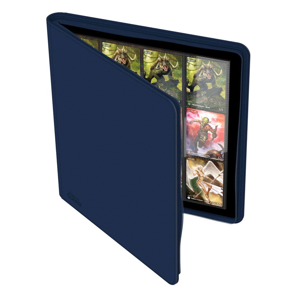 Ultimate Guard Zipfolio 480 – 24-Pocket XenoSkin (Quadrow) – Blau