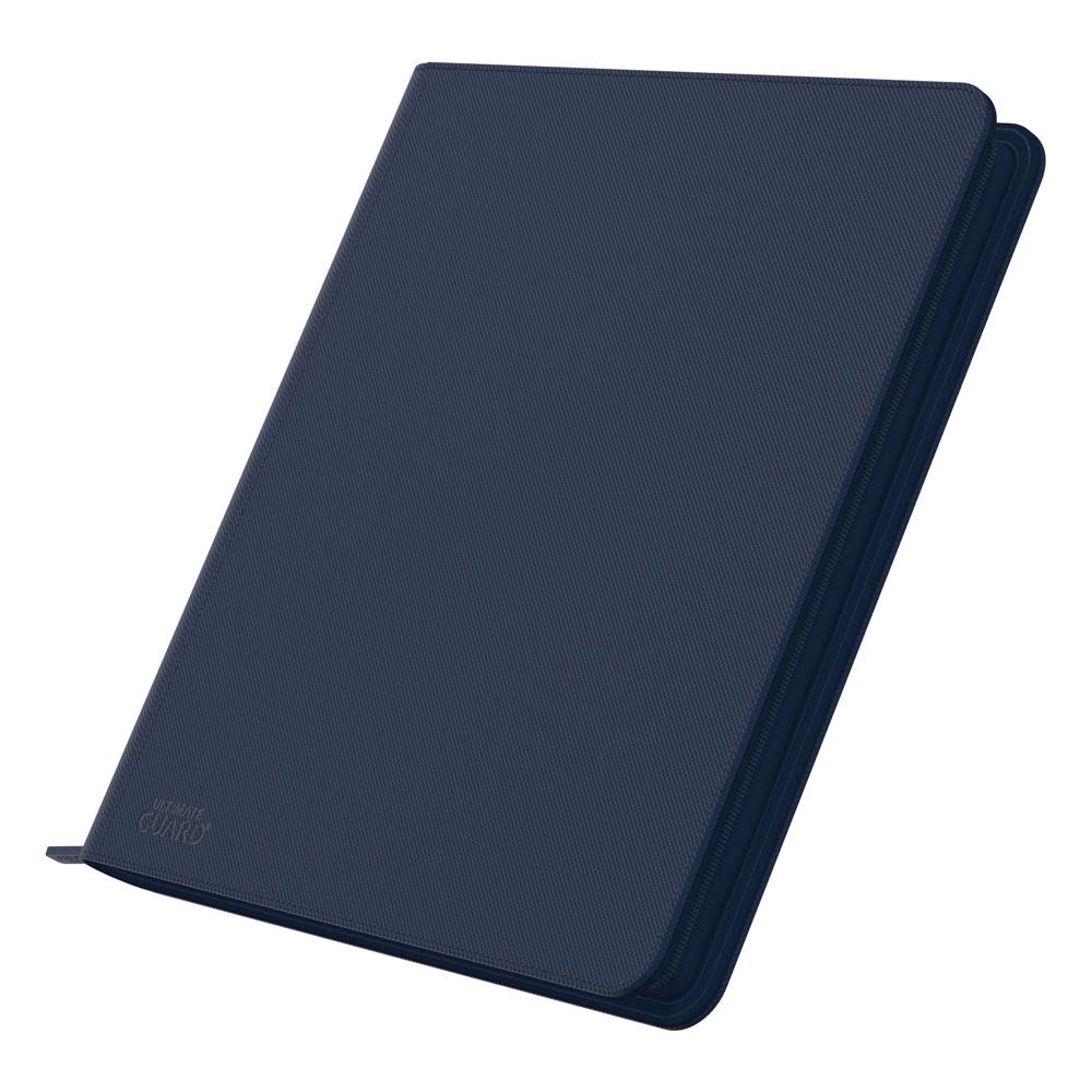 Ultimate Guard Zipfolio 480 – 24-Pocket XenoSkin (Quadrow) – Blau
