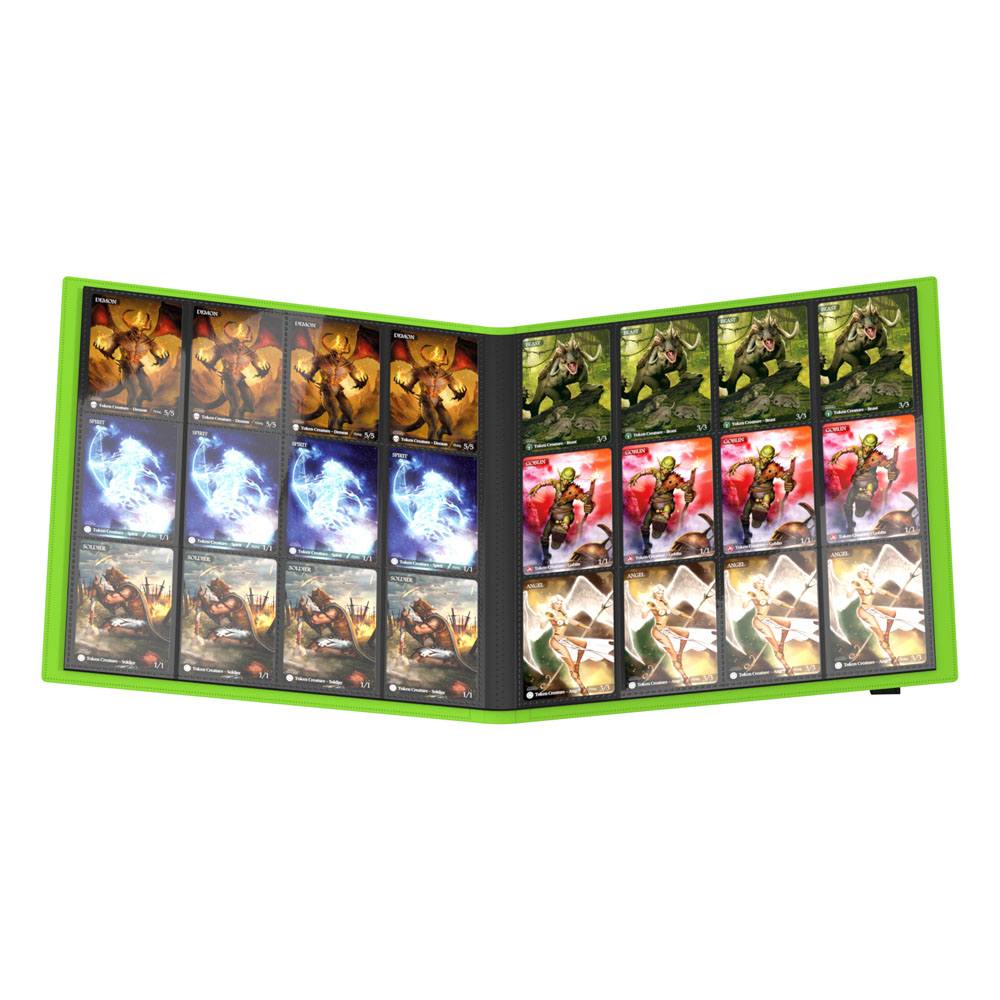 Ultimate Guard Flexxfolio 480 – 24 Taschen (Quadrow) – Hellgrün