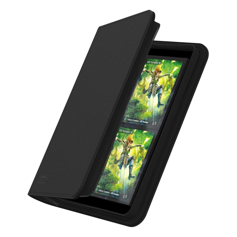 Ultimate Guard Zipfolio 160 – 8-Pocket XenoSkin Schwarz