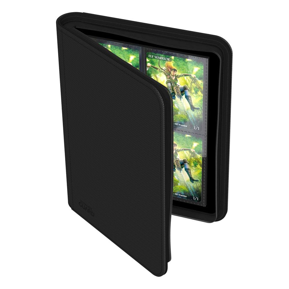 Ultimate Guard Zipfolio 160 – 8-Pocket XenoSkin Schwarz