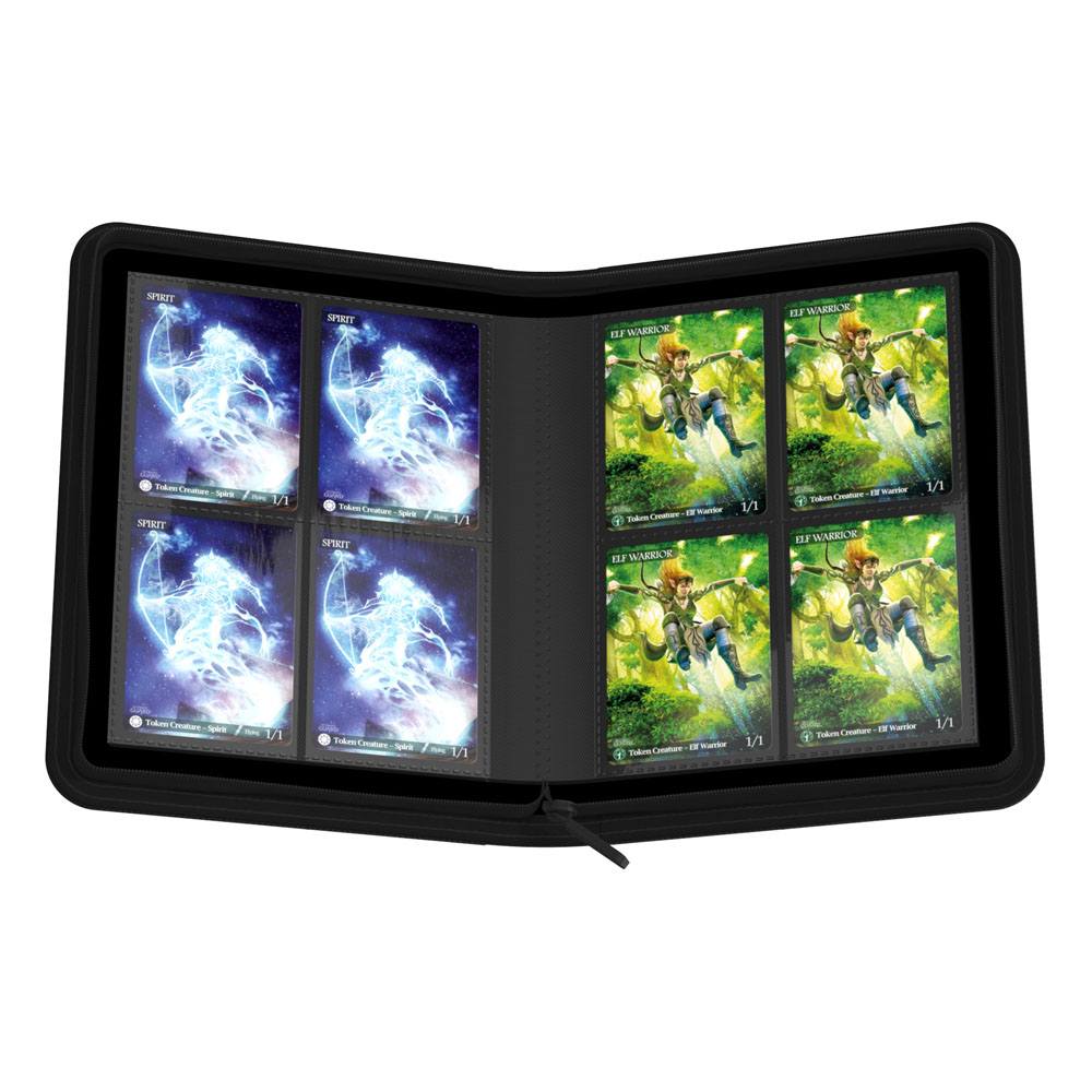 Ultimate Guard Zipfolio 160 – 8-Pocket XenoSkin Schwarz