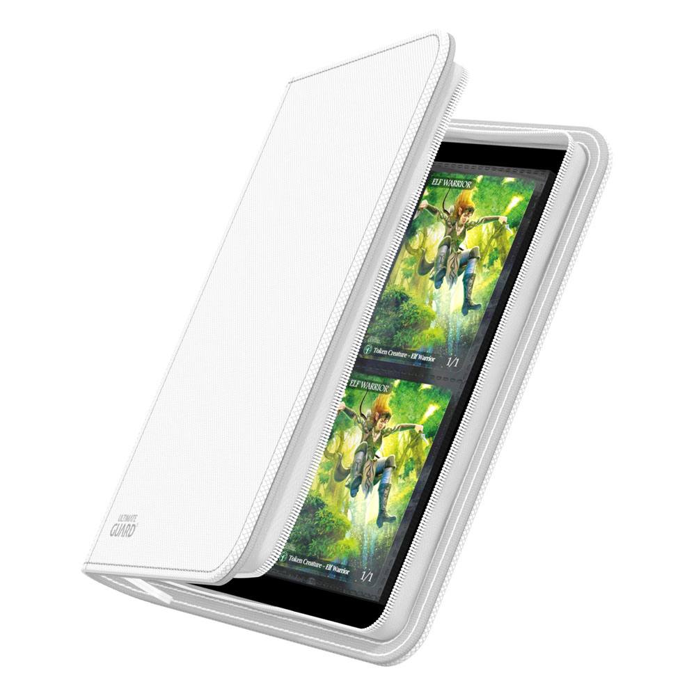 Ultimate Guard Zipfolio 160 – 8-Pocket XenoSkin Weiß