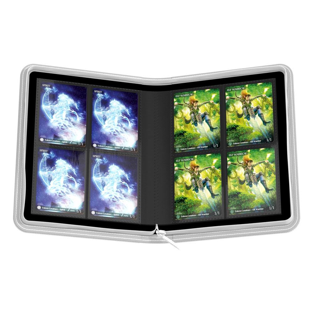 Ultimate Guard Zipfolio 160 – 8-Pocket XenoSkin Weiß