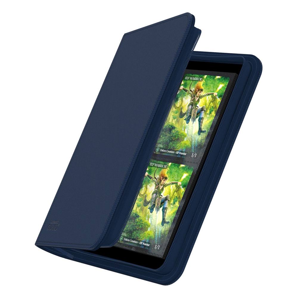 Ultimate Guard Zipfolio 160 – 8-Pocket XenoSkin Blau