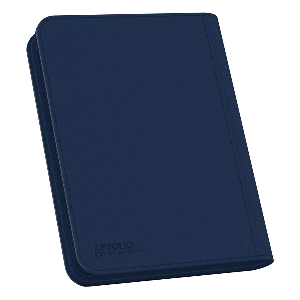 Ultimate Guard Zipfolio 160 – 8-Pocket XenoSkin Blau