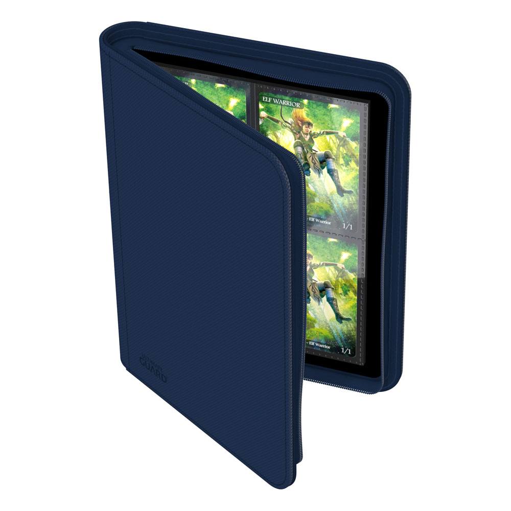 Ultimate Guard Zipfolio 160 – 8-Pocket XenoSkin Blau