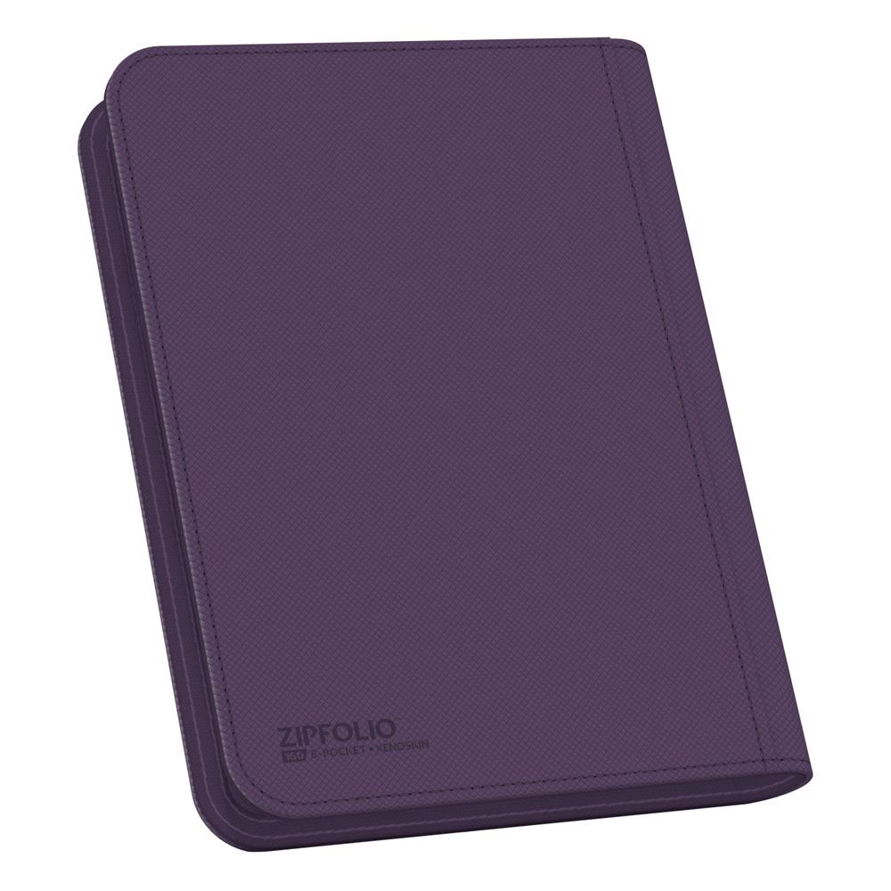 Ultimate Guard Zipfolio 160 – 8-Pocket XenoSkin Lila
