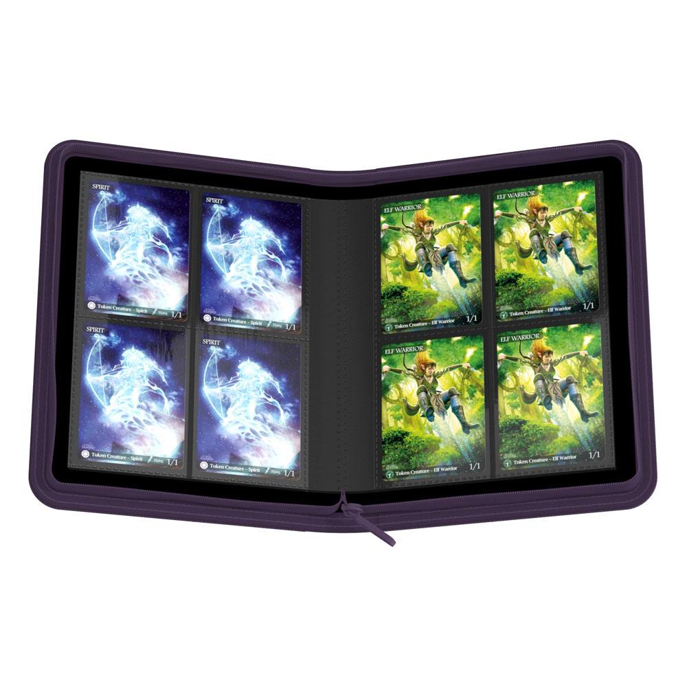 Ultimate Guard Zipfolio 160 – 8-Pocket XenoSkin Lila