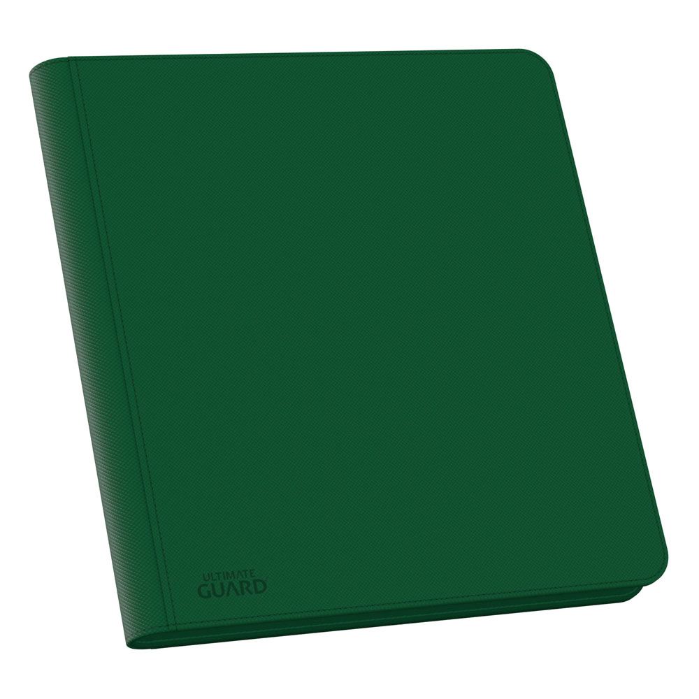 Ultimate Guard Zipfolio 480 – 24-Pocket XenoSkin (Quadrow) – Grün