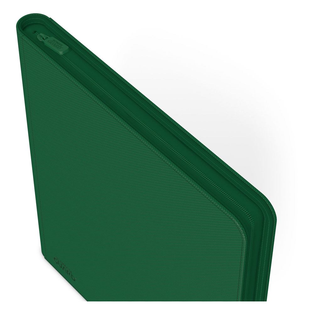 Ultimate Guard Zipfolio 480 – 24-Pocket XenoSkin (Quadrow) – Grün