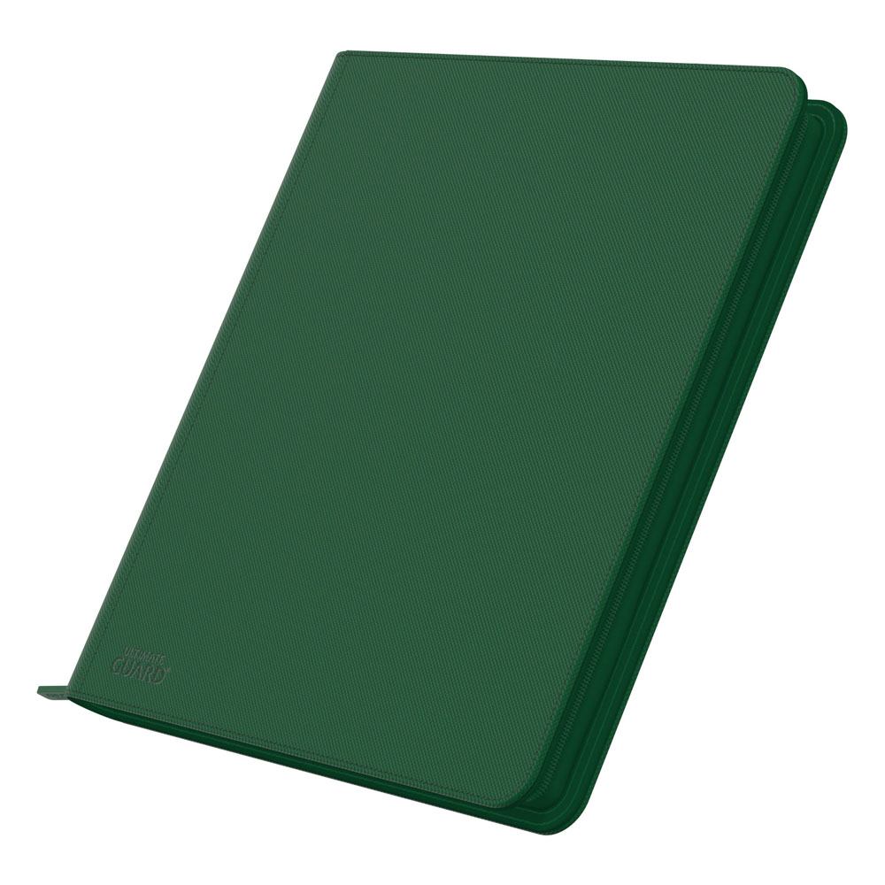Ultimate Guard Zipfolio 480 – 24-Pocket XenoSkin (Quadrow) – Grün
