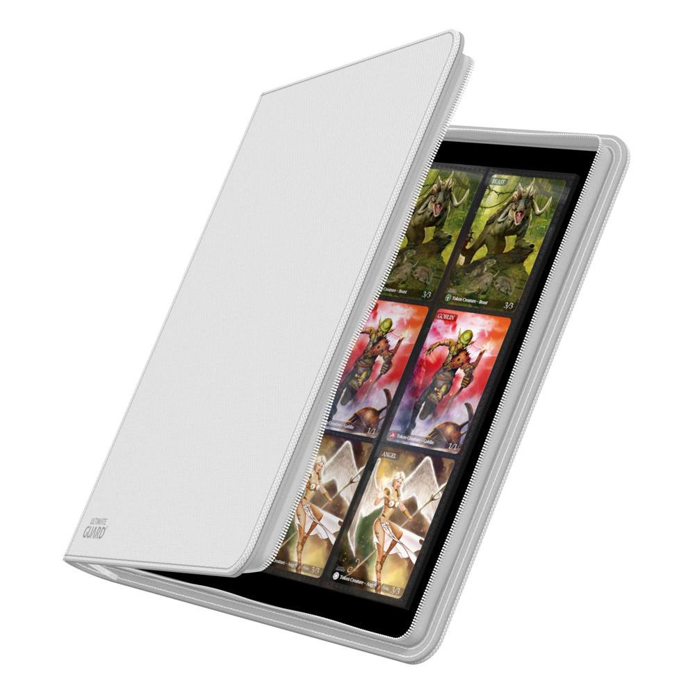 Ultimate Guard Zipfolio 480 – 24-Pocket XenoSkin (Quadrow) – Weiß