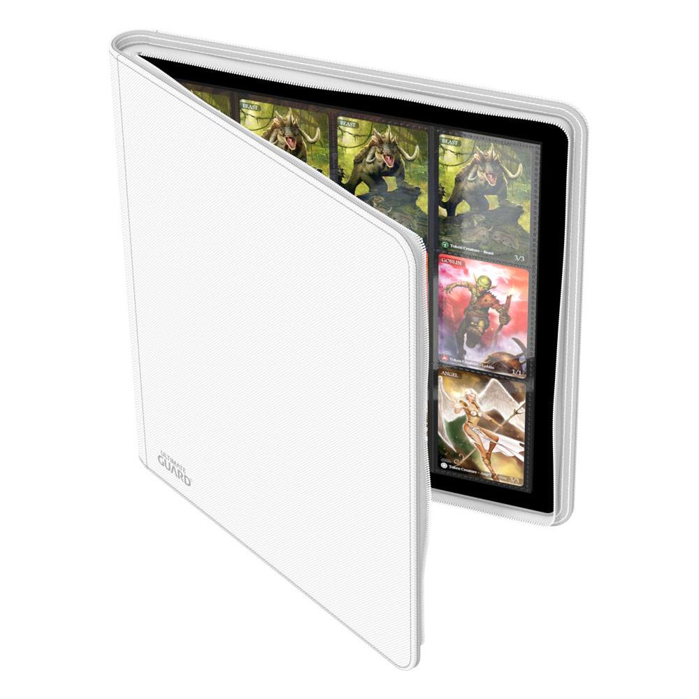 Ultimate Guard Zipfolio 480 – 24-Pocket XenoSkin (Quadrow) – Weiß