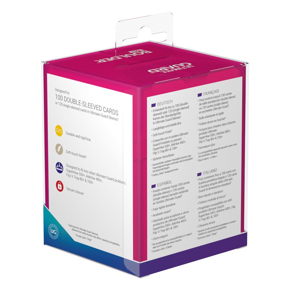 Ultimate Guard Boulder Deck Case 100+ Standardgröße Rhodonit